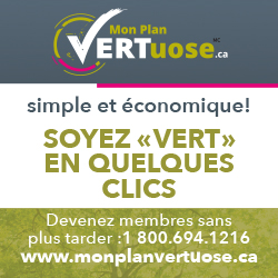 Un programme écoresponsable unique : soyez «VERT» en quelques clics!