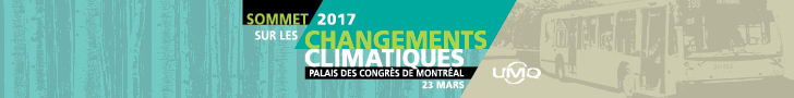 UMQ : Sommet sur les changements climatiques | 23 mars 2017
