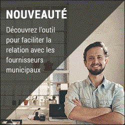L'outil pour faciliter la relation avec les fournisseurs municipaux.