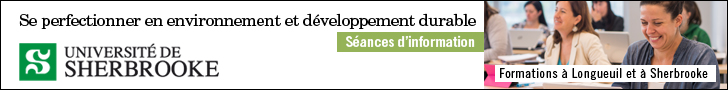 Université de Sherbrooke - Formations en environnement