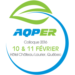 AQPER Colloque 2016 : Produire l'énergie de demain | 10-11 février
