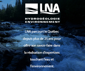 LNA, engagée dans les domaines de l'eau et de l'environnement.