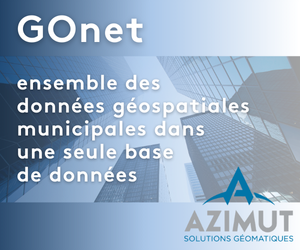 GOnet: Vos données géospatiales municipales à vos doigts en tout temp