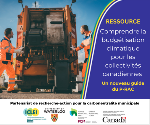 Ressource : Nouveau guide du P-RAC sur la budgétisation climatique »