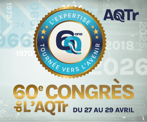 60e Congrès de l'AQTr : l'expertise tournée vers l'avenir | Soyez-y !